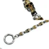 Raven Studio(silver jewelry) - “Radiant Traveler” RS Skull Bracelet