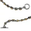 Raven Studio(silver jewelry) - “Radiant Traveler” RS Skull Bracelet