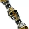 Raven Studio(silver jewelry) - “Radiant Traveler” RS Skull Bracelet