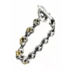 Raven Studio(silver jewelry) - “Radiant Traveler” RS Skull Bracelet
