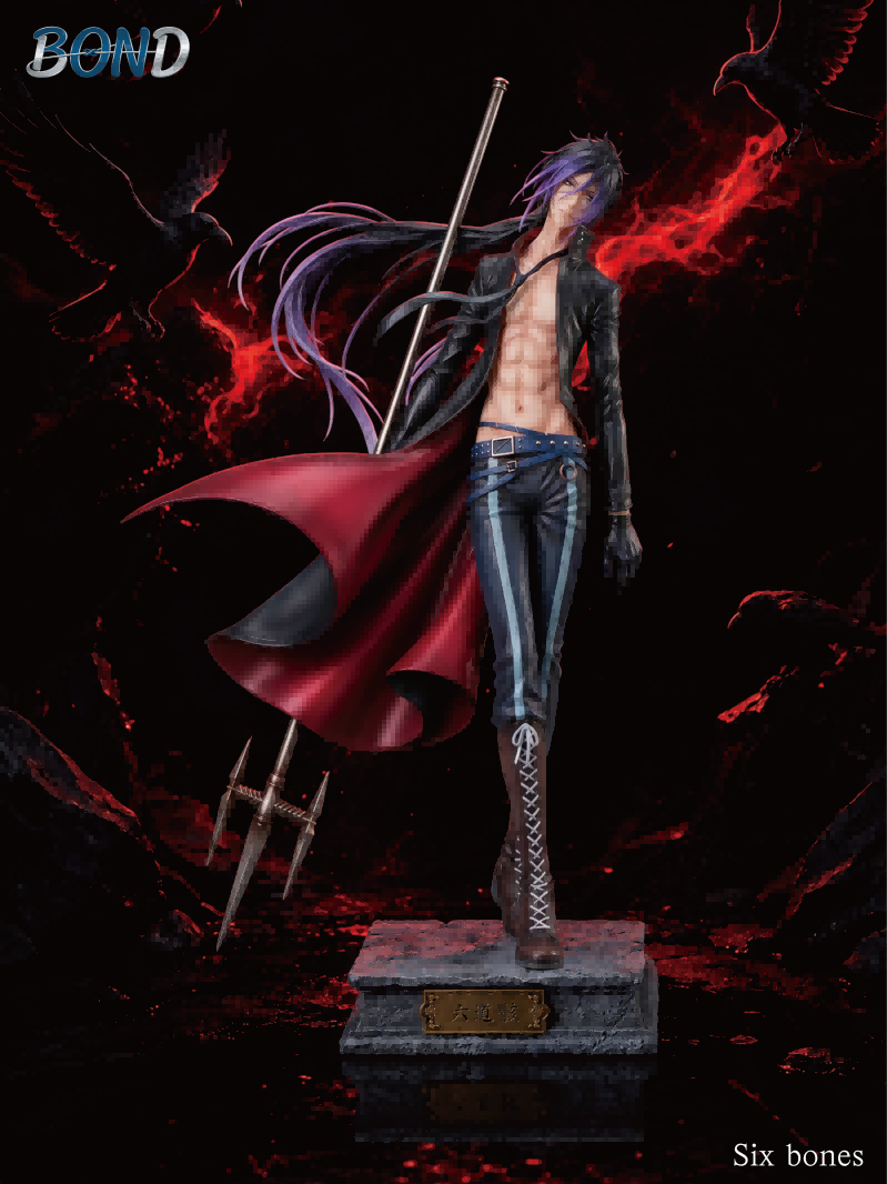 Reborn! – Mukuro Rokudo 16 Scale TOPGK Statue – BOND-Studio