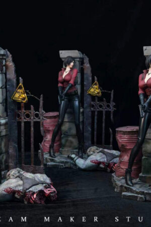 Alternative view of Resident Evil  Ada Wong 1/4 Scale TOPGK Statue – Dream Maker Studio