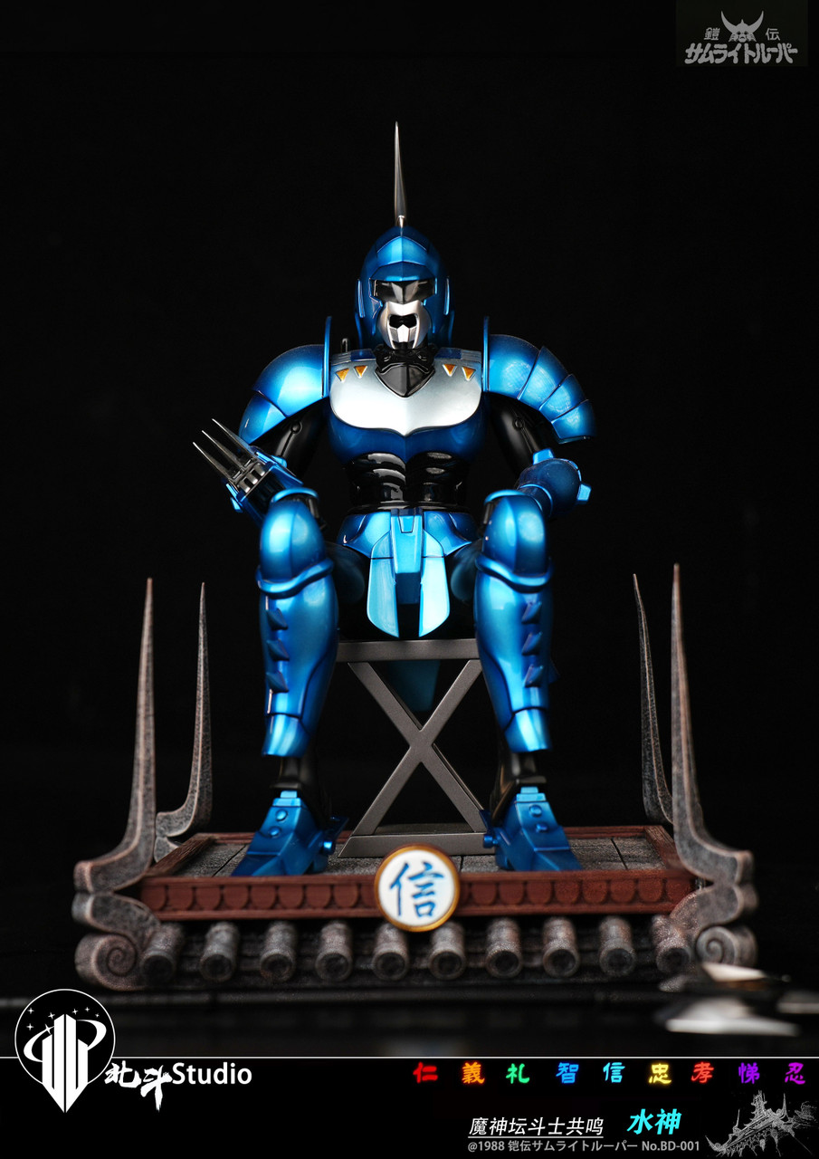 Ronin Warriors Kento of Hardrock & Cye of Torrent 1/6 Scale TOPGK Figure- BeiDou Studio - Image 2