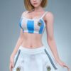 SGD-008 Android 18 Dragon Ball 13 Scale Fully Articulated Silicone Figure