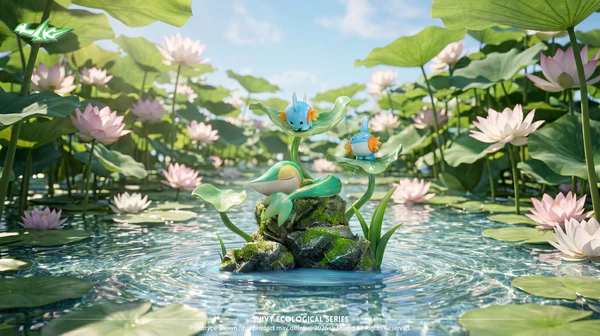 SK Studio (Pokémon) Pokémon Mudkip Snivy