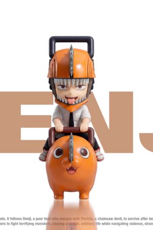 Alternative view of SOQ Studio - Chainsaw Mamn Denji Desktop Mini Statue(Licensed)