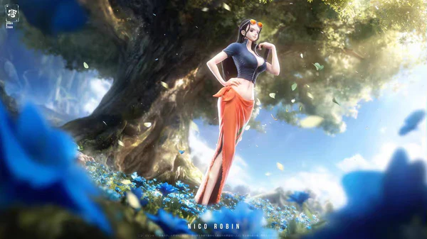 SPADES K Studio - One Piece Nico Robin 16 Scale Statue