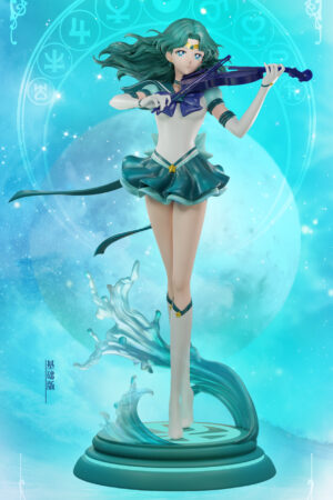 Alternative view of Sailor Moon -Sailor Neptune  1/6 Scale Resin Statue Limited Edition-How Cute studio