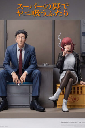 Saoirse Studio Smoking Behind the Supermarket with You Sasaki Yamada