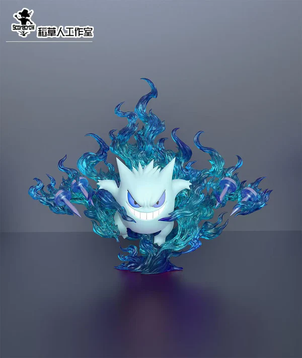 Scarecrow Studio - Pokémon Gengar Evolution 120 Scale Limited Edition Statue Set