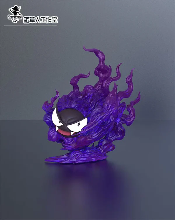 Scarecrow Studio - Pokémon Gengar Evolution 120 Scale Limited Edition Statue Set