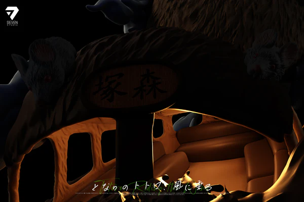 Seven Studio - Totoro X Mei X Satsuki My Neighbor Totoro