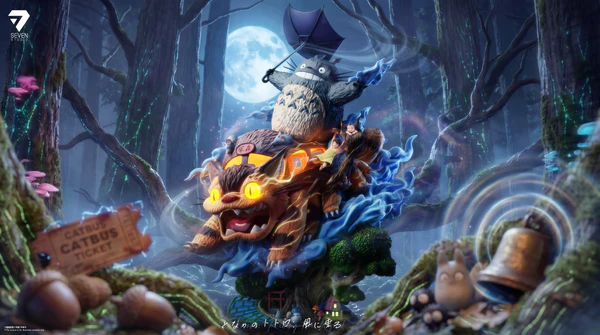 Seven Studio - Totoro X Mei X Satsuki My Neighbor Totoro