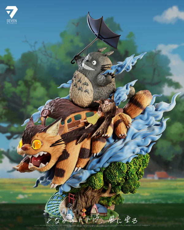 Seven Studio - Totoro X Mei X Satsuki My Neighbor Totoro