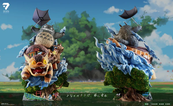 Seven Studio - Totoro X Mei X Satsuki My Neighbor Totoro