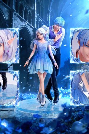 Alternative view of Seven Studio –  Frieren & Himmel Frieren: Beyond Journey's End Waltz on Ice 1/6 Scale Statue