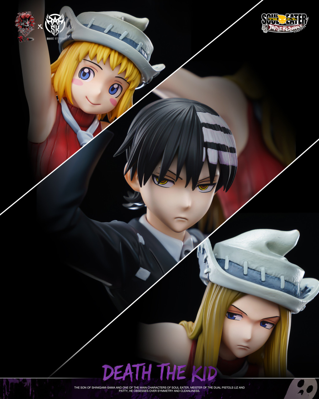 Soul Eater – Death the Kid 1/6 Scale TOPGK Statue – Mask Studio × Weare A Design Studio - Image 4