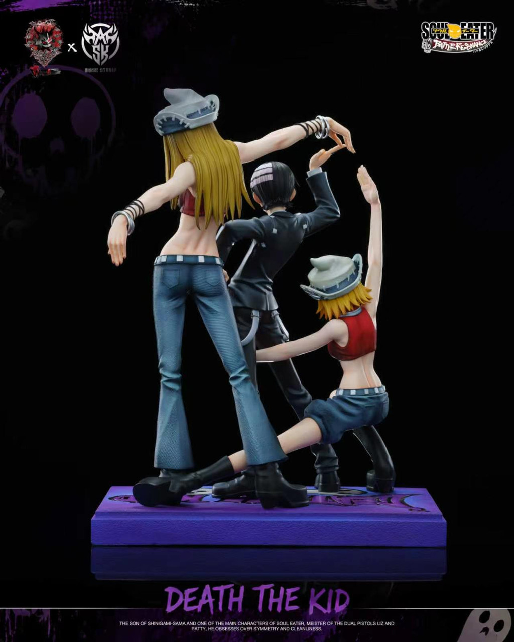 Soul Eater – Death the Kid 1/6 Scale TOPGK Statue – Mask Studio × Weare A Design Studio - Image 6