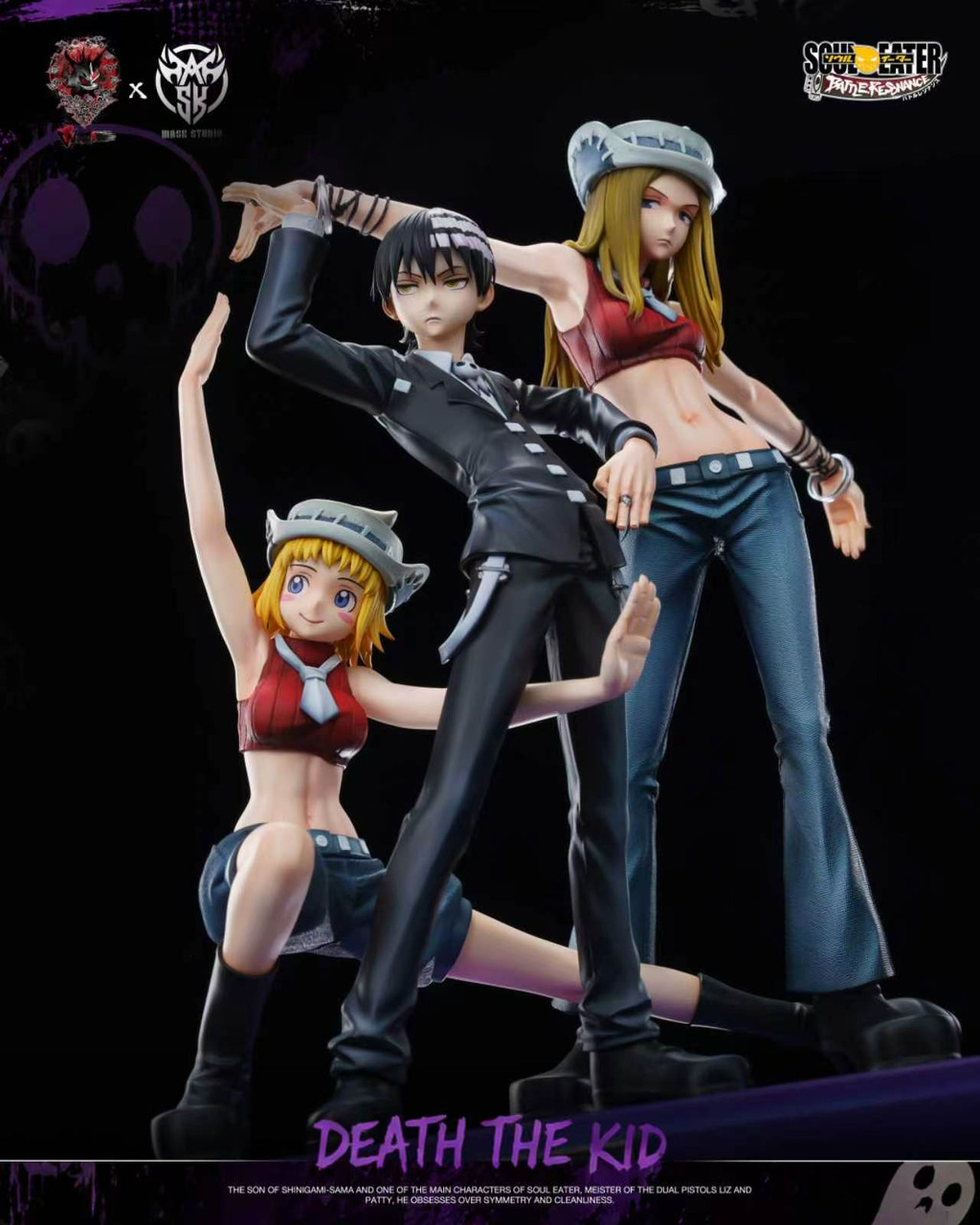 Soul Eater – Death the Kid 1/6 Scale TOPGK Statue – Mask Studio × Weare A Design Studio - Image 2