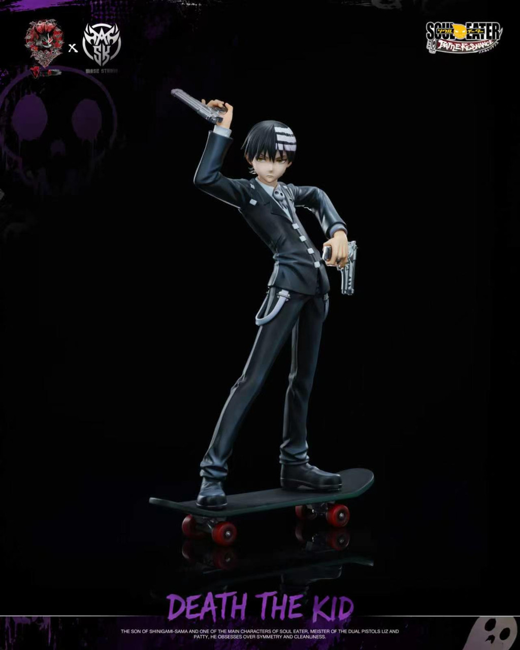 Soul Eater – Death the Kid 1/6 Scale TOPGK Statue – Mask Studio × Weare A Design Studio - Image 5