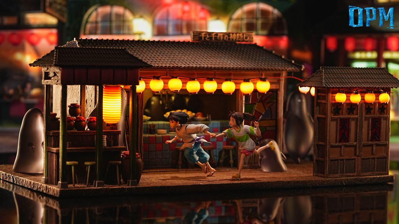 Spirited Away Chihiro Ogino & Haku 1/6 Scale Resin Statue -OPM Studio - Image 8