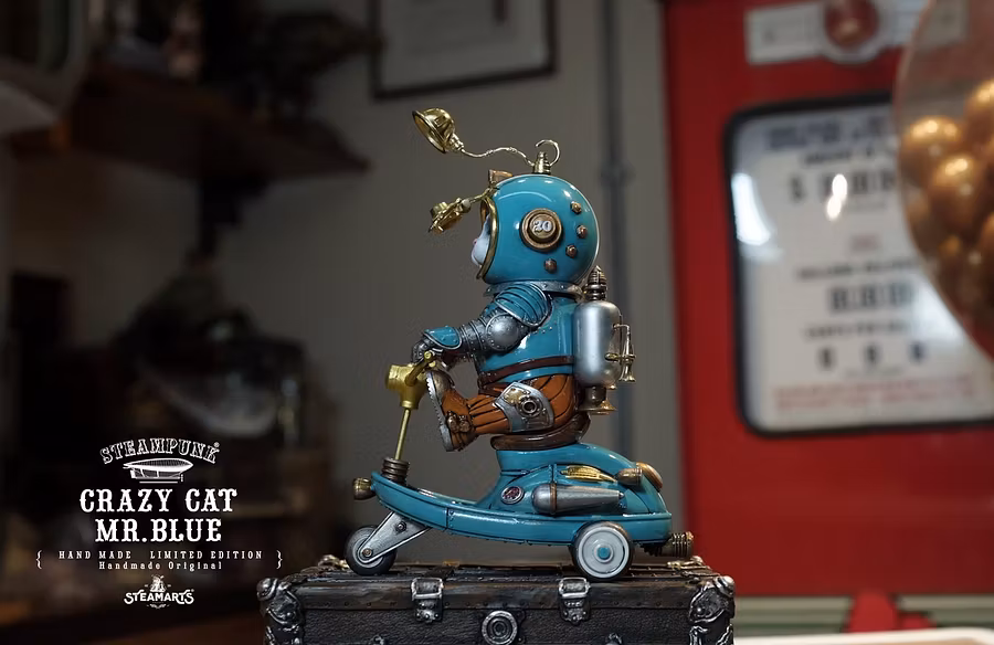 SteamArts Studio - Mr Blue’s Mini Scooter SA2026CCMBMS01 (Licensed)