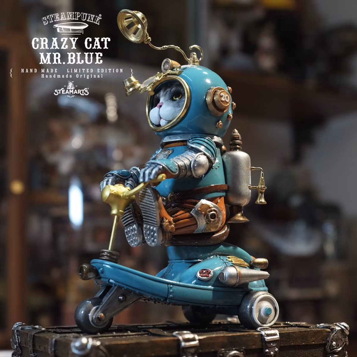 SteamArts Studio - Mr Blue’s Mini Scooter SA2026CCMBMS01 (Licensed)