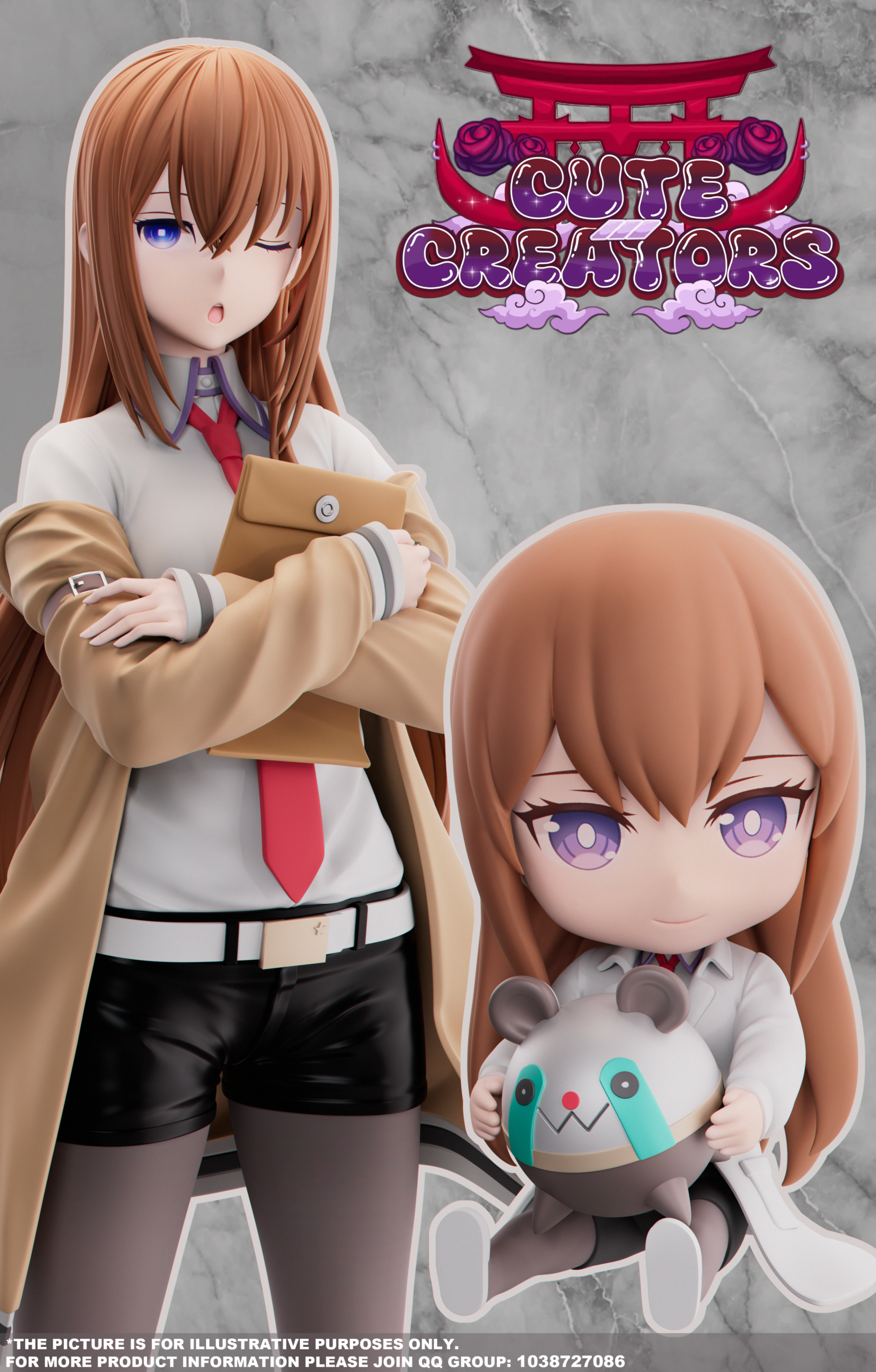 Steins;Gate Kurisu Makise 1/7 Scale TOPGK Resin Statue-Cute Creators Studio - Image 2