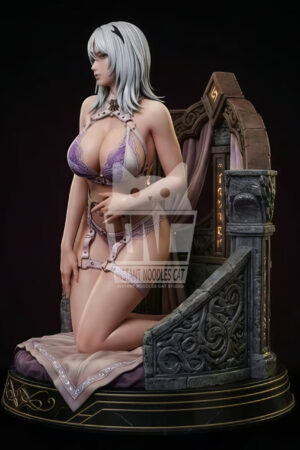 Alternative view of Stellar Blade Eve Scarlet Lingerie Ver. 1/4 Scale TOPGK Statue- Instant Noodles Cat Studio
