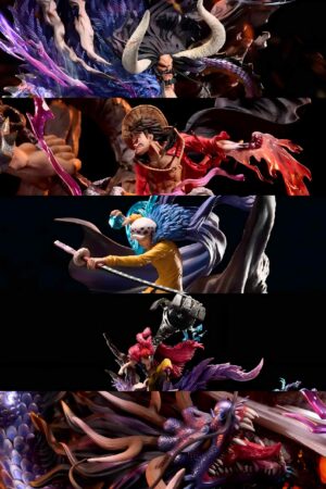 Sup Studio One Piece Kaidou Eustass Kid Trafalgar D. Water Law Monkey D. Luffy