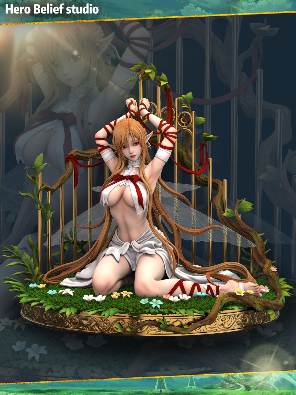 Sword Art Online Asuna 14 Scale TOPGK Statue EX Edition - Hero Belief Studio