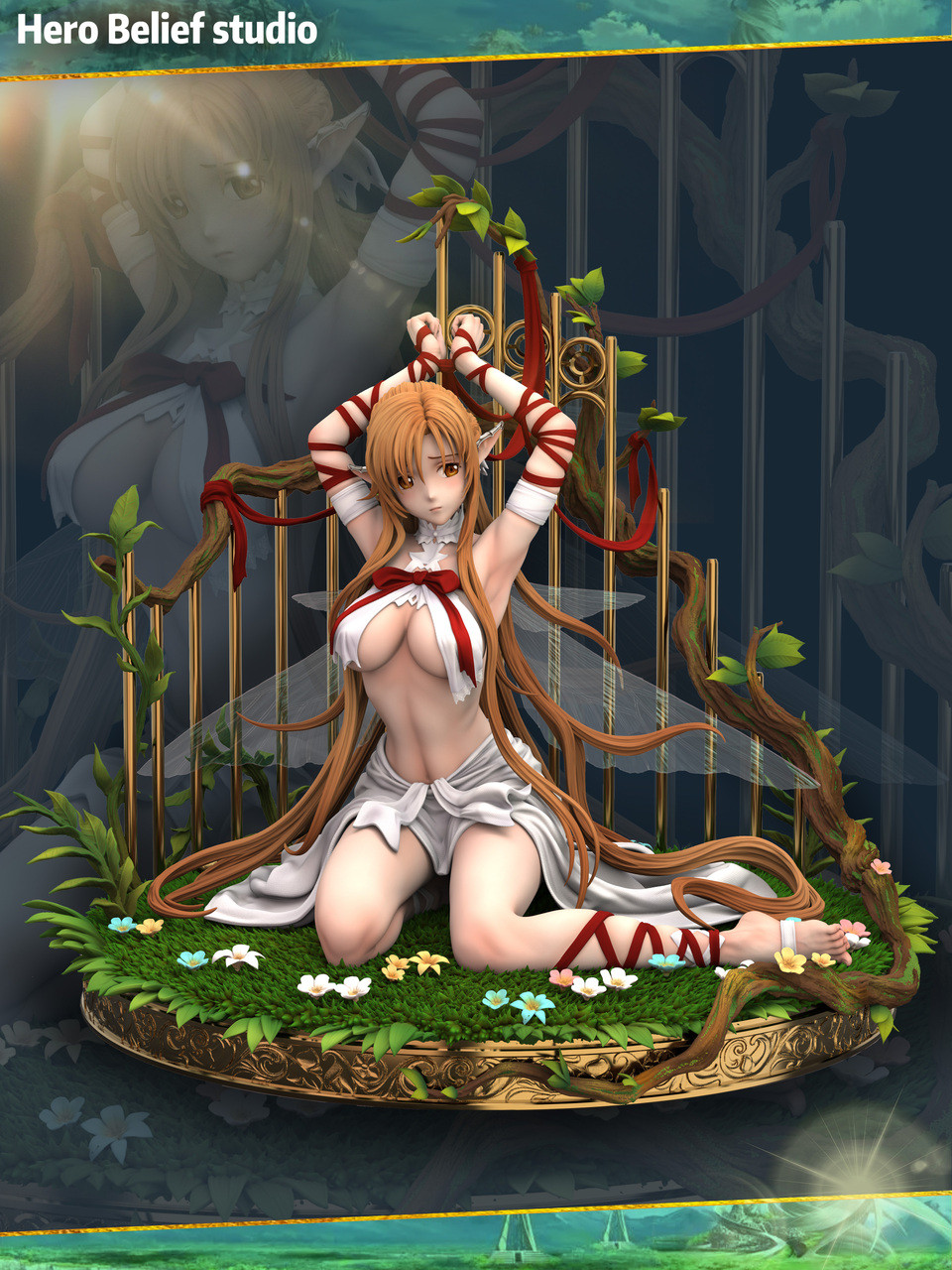 Sword Art Online Asuna 14 Scale TOPGK Statue EX Edition - Hero Belief Studio