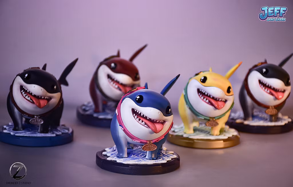 THUNDER Z Studio – Marvel Jeff the Land Shark Premium Resin Statue