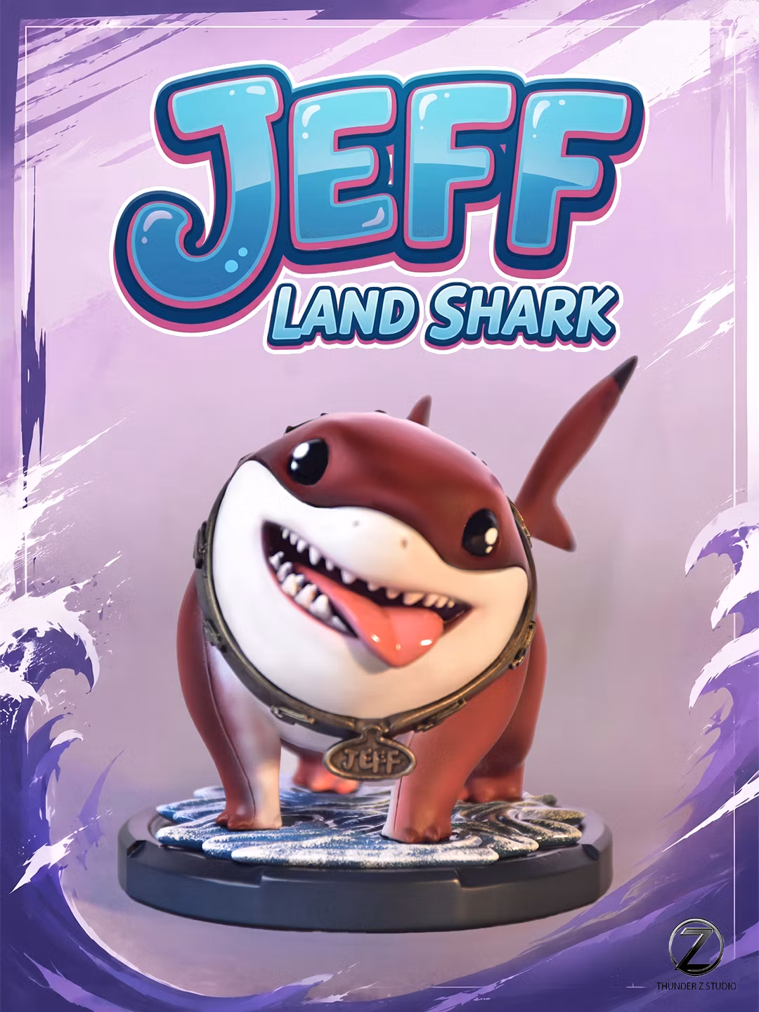 THUNDER Z Studio – Marvel Jeff the Land Shark Premium Resin Statue