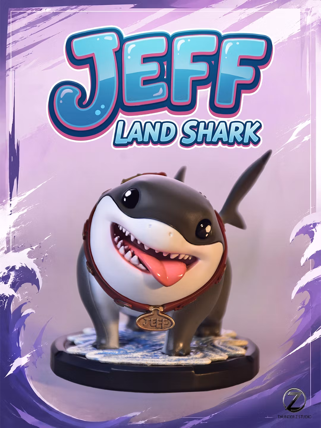 THUNDER Z Studio – Marvel Jeff the Land Shark Premium Resin Statue