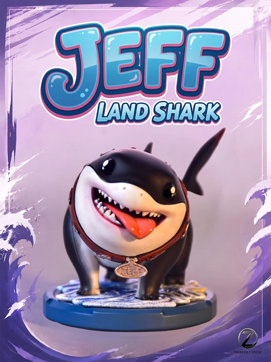THUNDER Z Studio – Marvel Jeff the Land Shark Premium Resin Statue