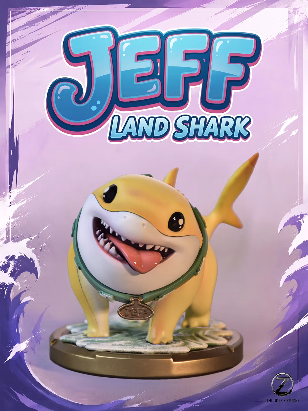 THUNDER Z Studio – Marvel Jeff the Land Shark Premium Resin Statue