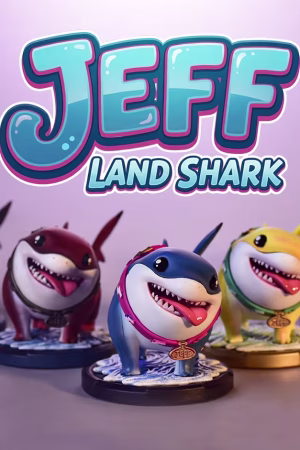THUNDER Z Studio – Marvel Jeff the Land Shark Premium Resin Statue