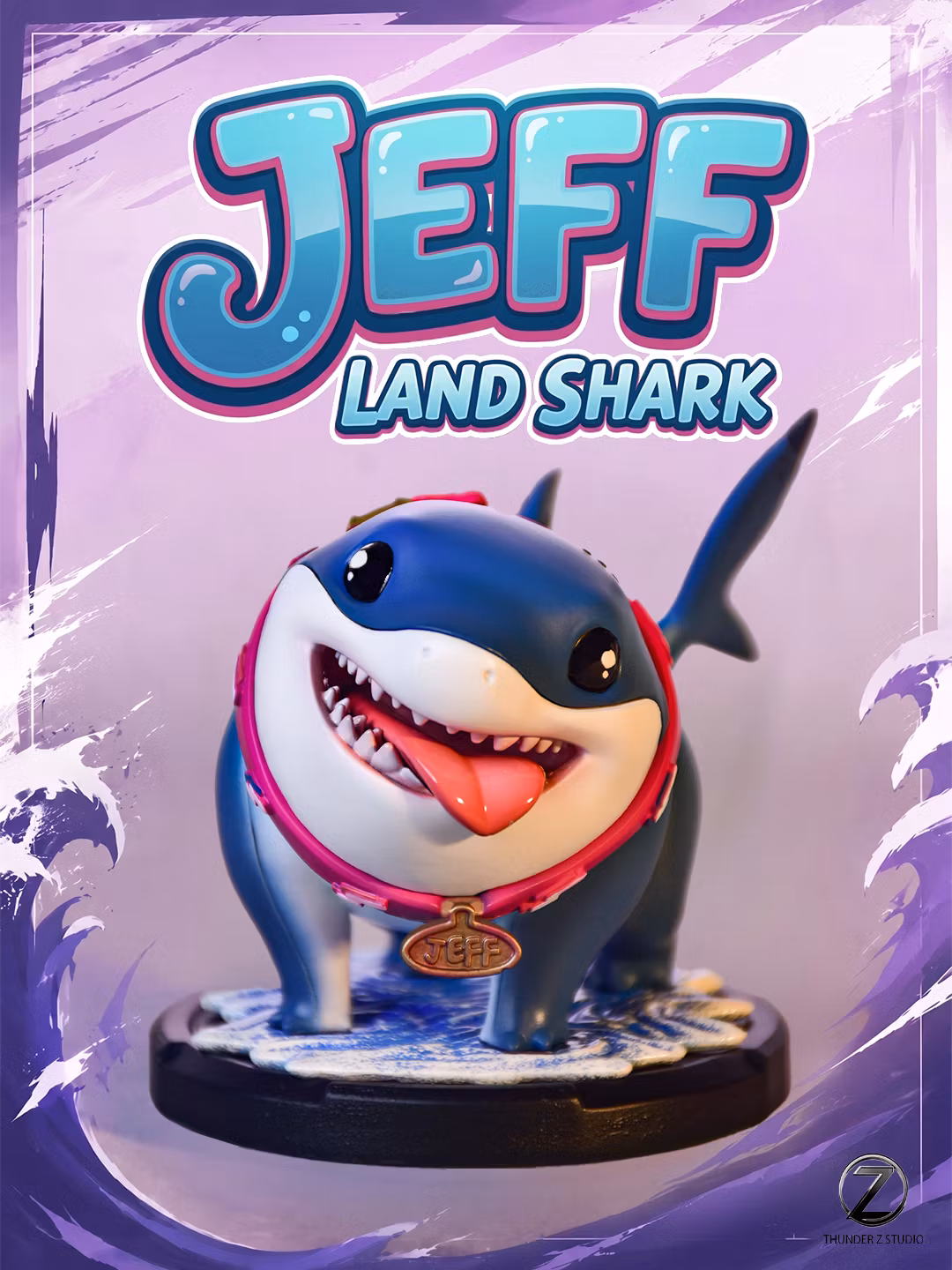 THUNDER Z Studio – Marvel Jeff the Land Shark Premium Resin Statue