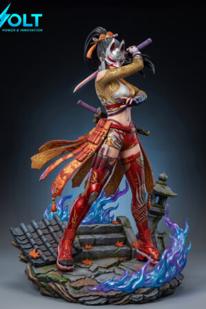 Alternative view of Tekken Kunimitsu 1/6 Scale Resin Statue TOPGK Collectible-VOLT Studio