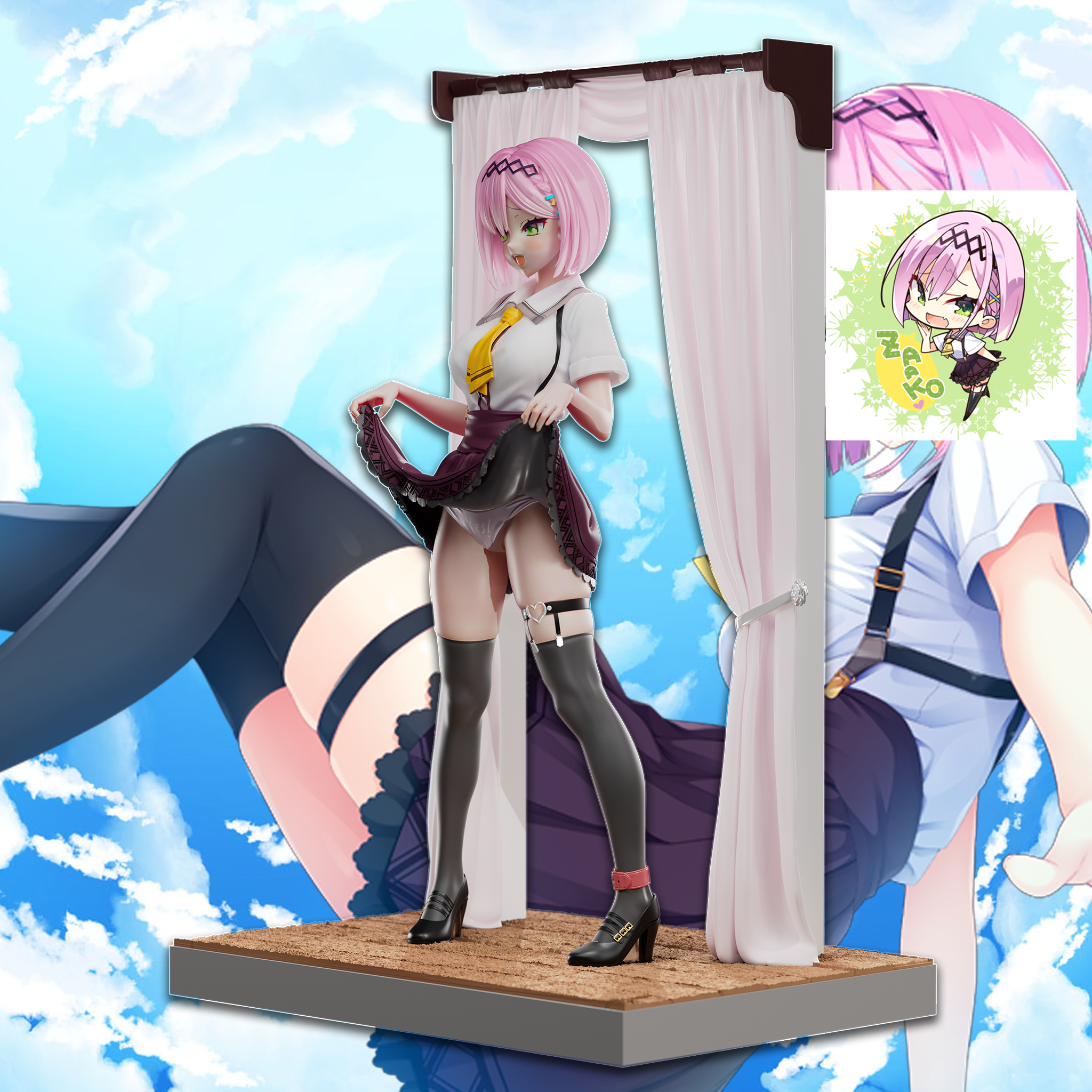 Tenshi ni Aragaenai Amane Tanikaze TOPGK Resin Statue -GAL Studio - Image 4