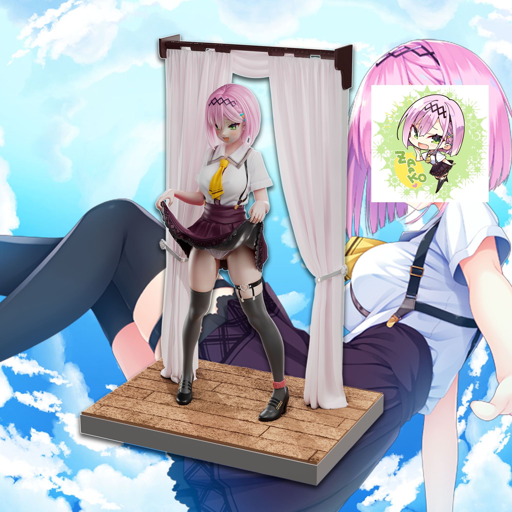 Tenshi ni Aragaenai Amane Tanikaze TOPGK Resin Statue -GAL Studio - Image 3