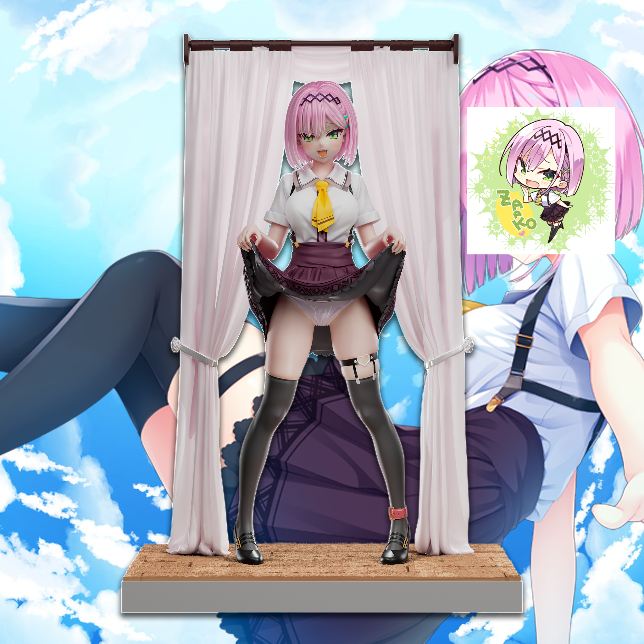 Tenshi ni Aragaenai Amane Tanikaze TOPGK Resin Statue -GAL Studio