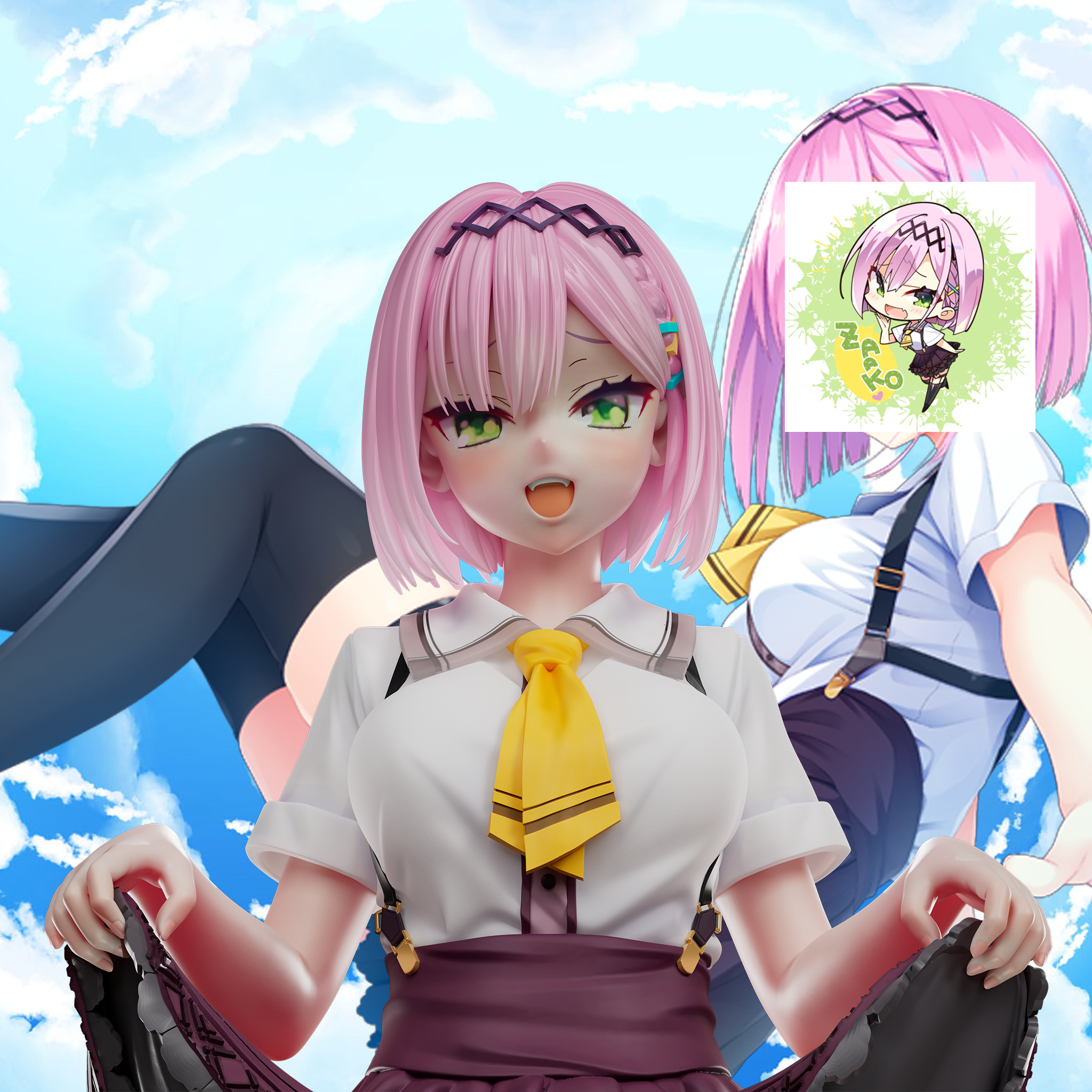 Tenshi ni Aragaenai Amane Tanikaze TOPGK Resin Statue -GAL Studio