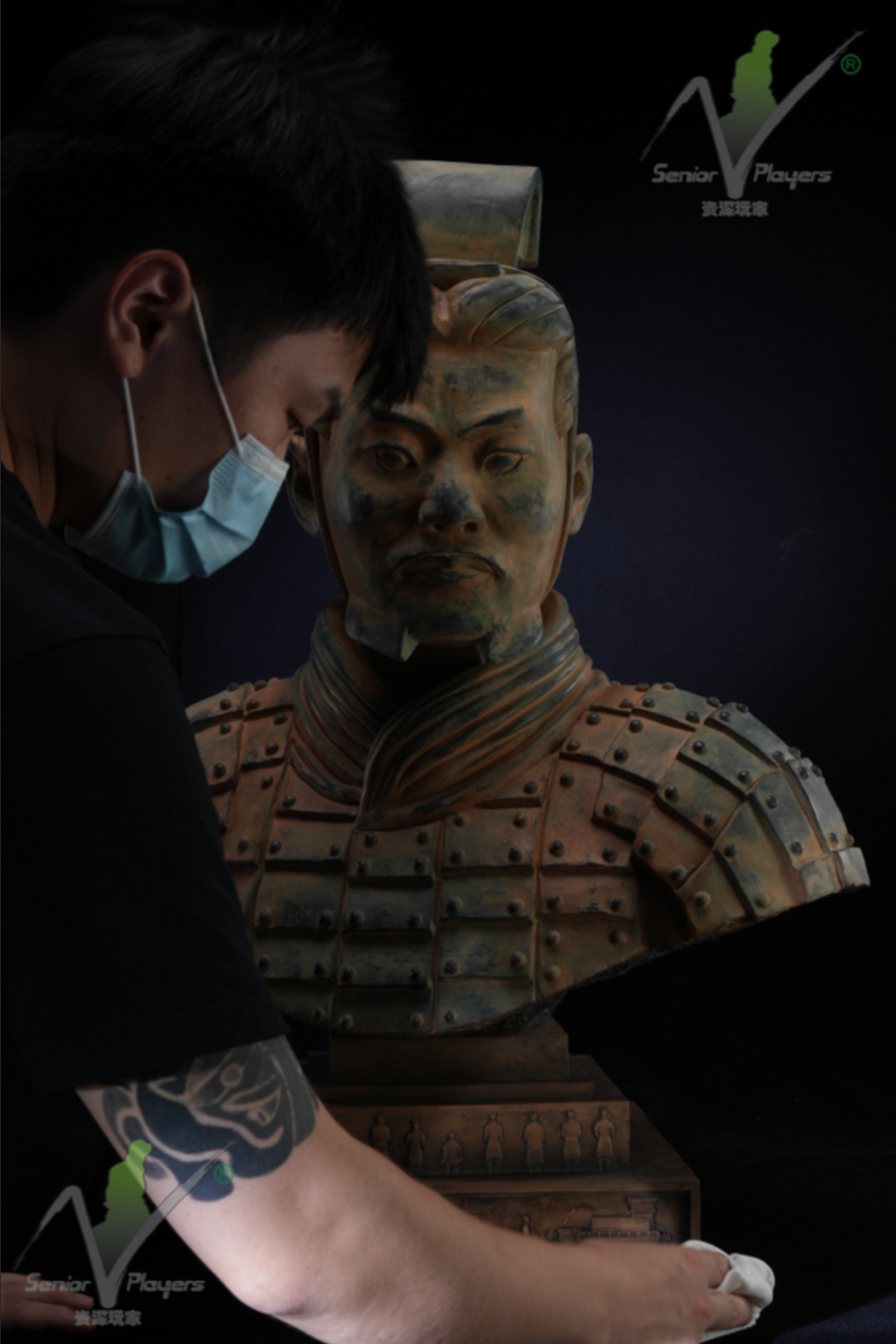 Terracotta Army 1:1 Scale Bust – Senior Players Studio - Image 2
