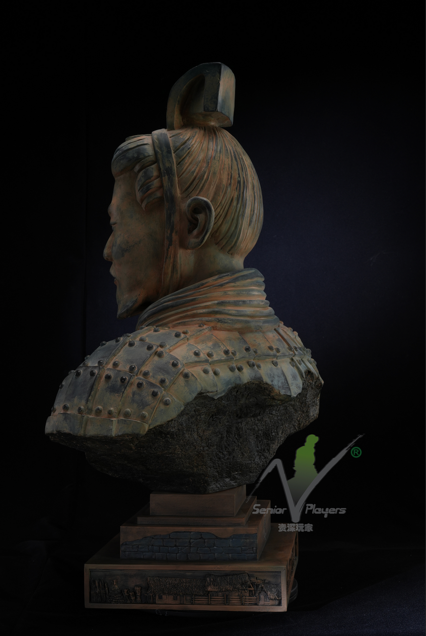 Terracotta Army 1:1 Scale Bust – Senior Players Studio - Image 6