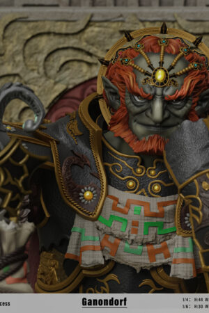 Alternative view of The Legend of Zelda: Twilight Princess – Ganondorf 1/4 & 1/6 Scale TOKGK Resin Statue – Wake Studio