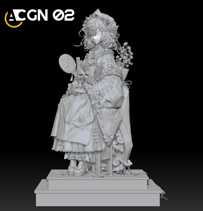 Touhou Project Saigyouji Yuyuko 1/7 Scale TOPGK Statue -ACGN 02 Studio - Image 2