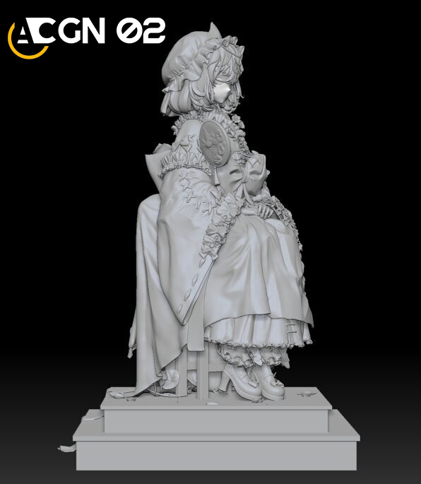 Touhou Project Saigyouji Yuyuko 1/7 Scale TOPGK Statue -ACGN 02 Studio - Image 3
