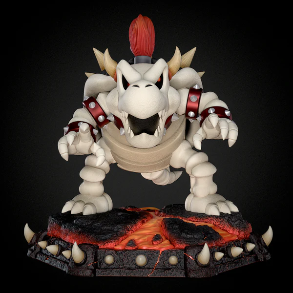 Black Swan Collectibles Super Mario Dry Bowser